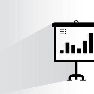 iş kavramı, grafiğin vektör illüstrasyonu