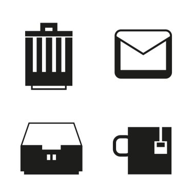 Web simgeler kümesi. vektör çizim    