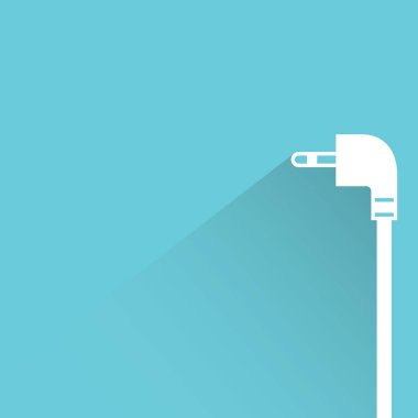 şarj simgesinin vektör illüstrasyonu 