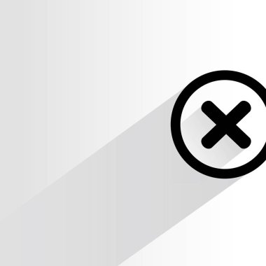 web simgesi, çapraz vektör illüstrasyon