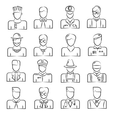 Web simgeler kümesi. vektör çizim    