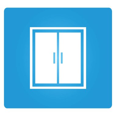 Web simgesi. Kapıların vektör çizimi