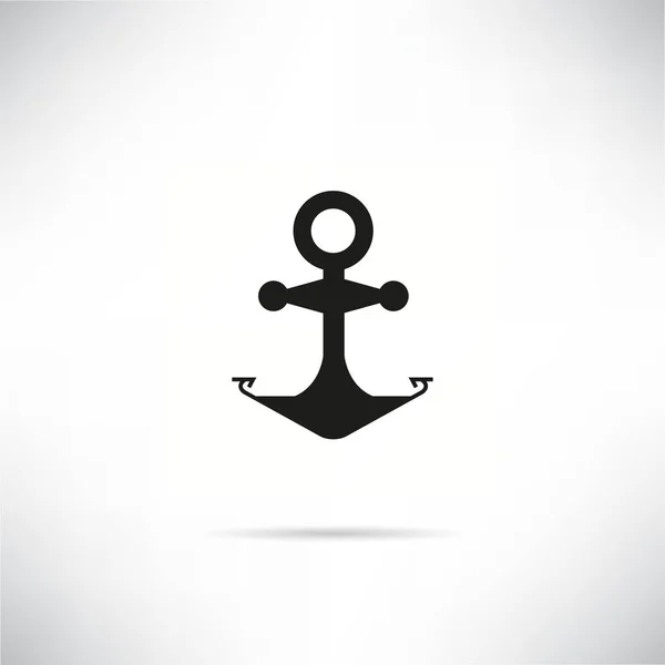 Vector Illustration Anchor Icon — Stock Vector