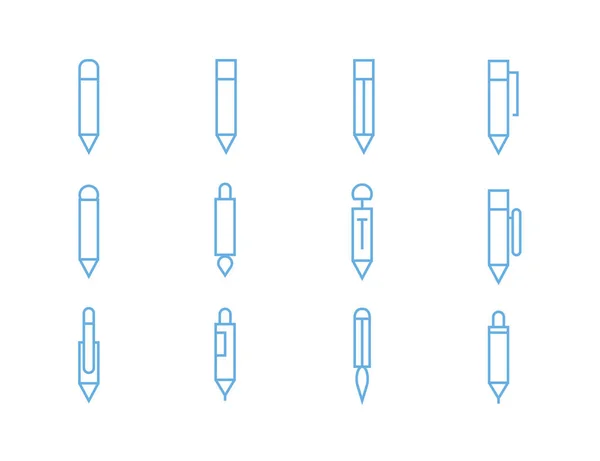 Conjunto Ícones Web Ilustração Vetorial —  Vetores de Stock