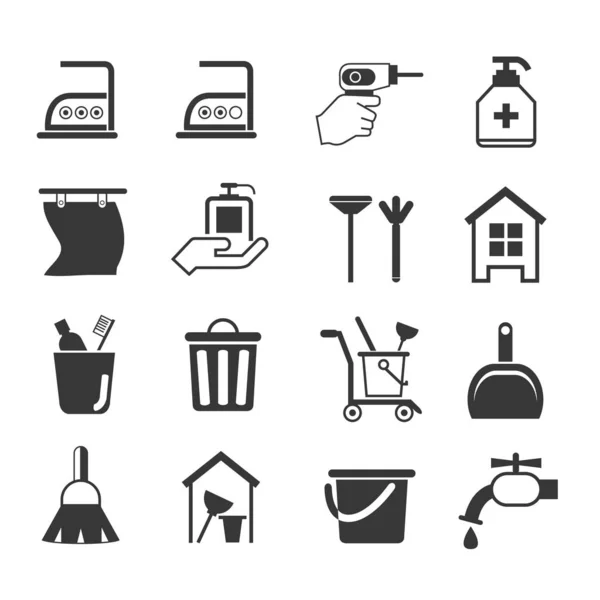 Web Icons Gesetzt Vektorillustration — Stockvektor