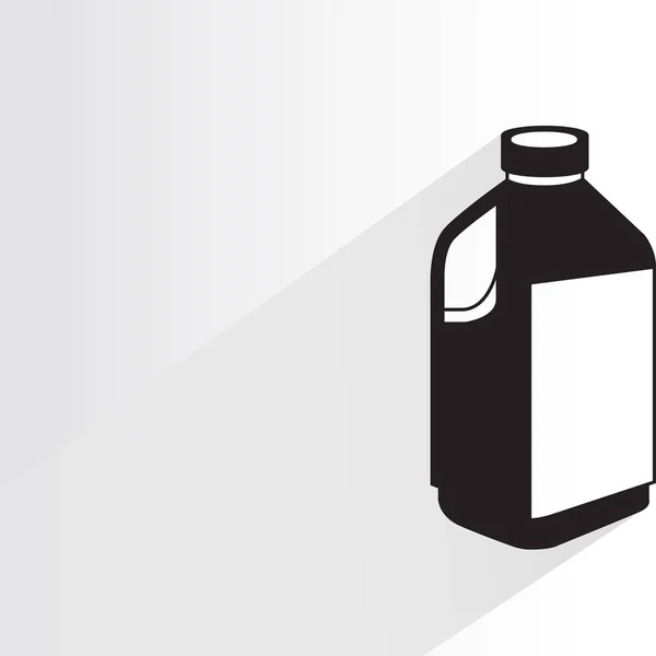 Web Symbol Vektor Illustration Der Flasche — Stockvektor