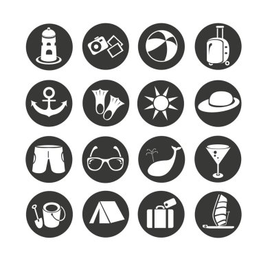 Web simgeler kümesi. vektör çizim 