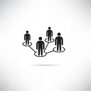 bağlantı kavramı vektör Illustration