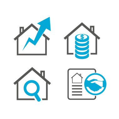 Web simgeler kümesi. vektör çizim      