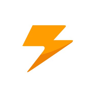 yıldırım vektör illüstrasyon