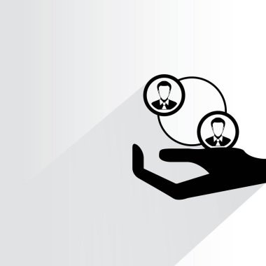 iş kavramı, vektör illüstrasyonu 