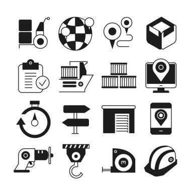 Web simgeler kümesi. vektör çizim 