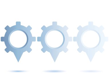 Etiketler veya afiş ayarlayın. Vektör Illustration 