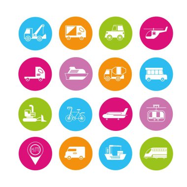 Web simgeler kümesi. vektör çizim  