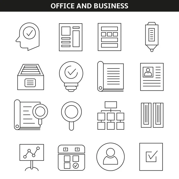 Business Concept Vector Illustration Office Business — Stock Vector