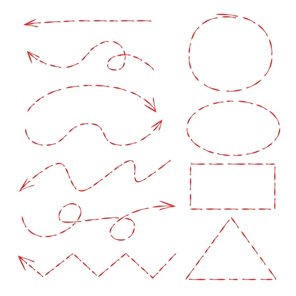 Ilustración Vectorial Flechas — Vector de stock