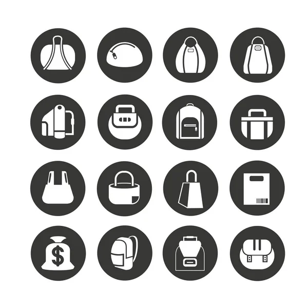 Web Icons Set Vector Illustration — Stock Vector