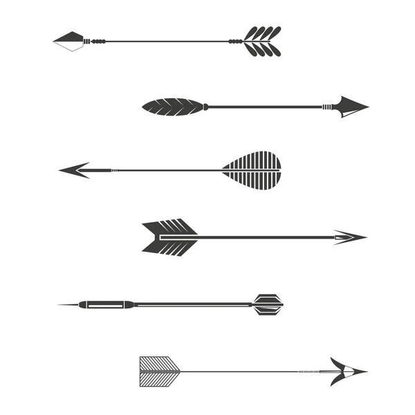 Векторная Иллюстрация Значков Стрелок — стоковый вектор