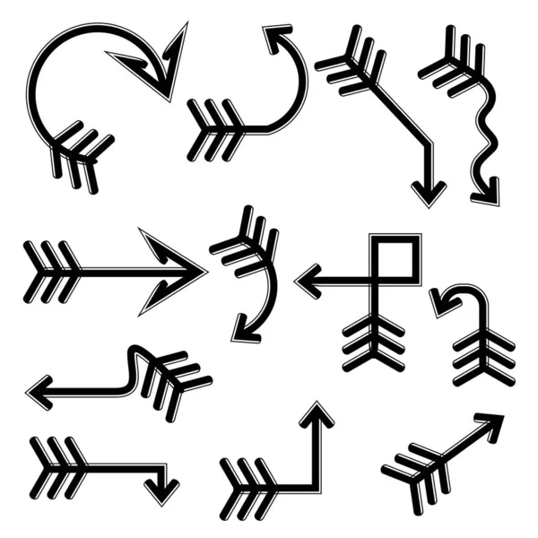 箭头矢量插画 — 图库矢量图片