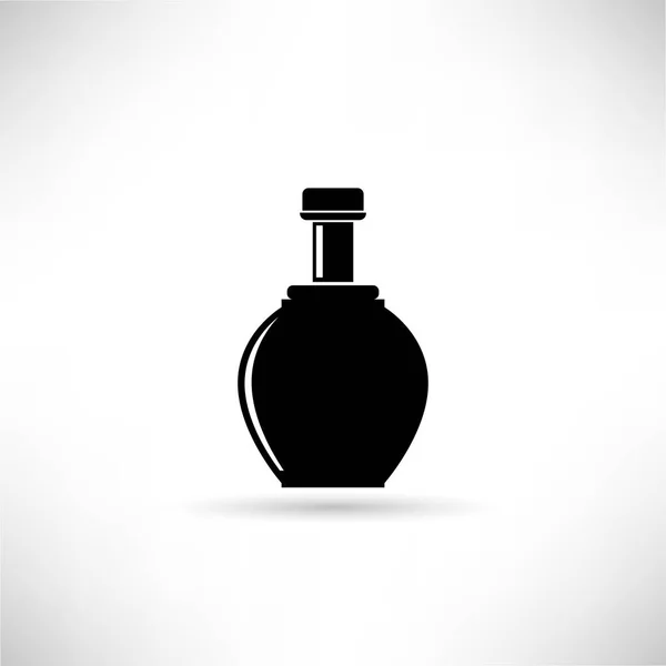 Icono Web Ilustración Vectorial Botella — Vector de stock