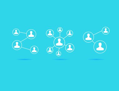 bağlantı kavramı vektör Illustration