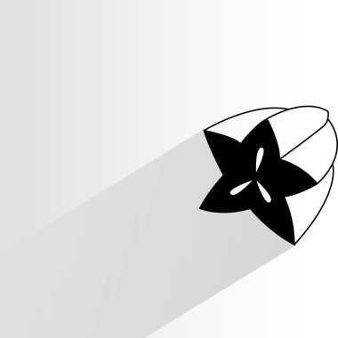 Web simgesi. Meyvevektör illüstrasyon