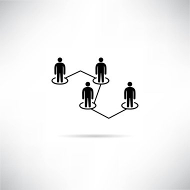 bağlantı kavramı vektör Illustration