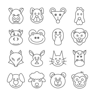 Web simgeler kümesi. vektör çizim 