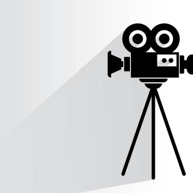 web simgesi, kamera vektör illüstrasyon