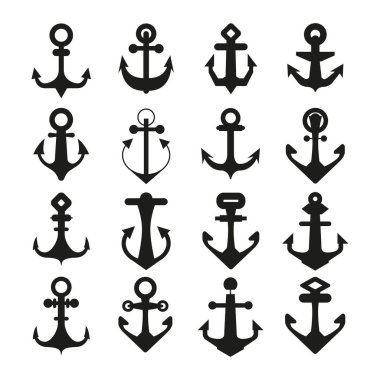 çapa simgeleri vektör Illustration