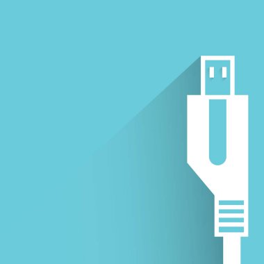 şarj simgesinin vektör illüstrasyonu 