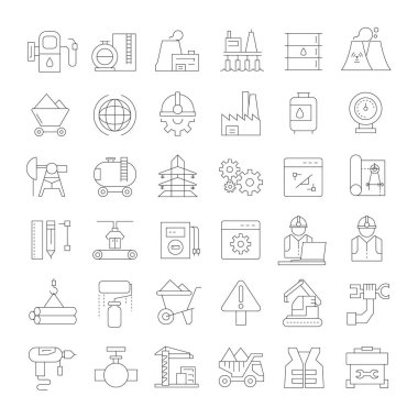 Web simgeler kümesi. vektör çizim      