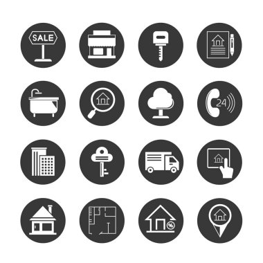 Web simgeler kümesi. vektör çizim 