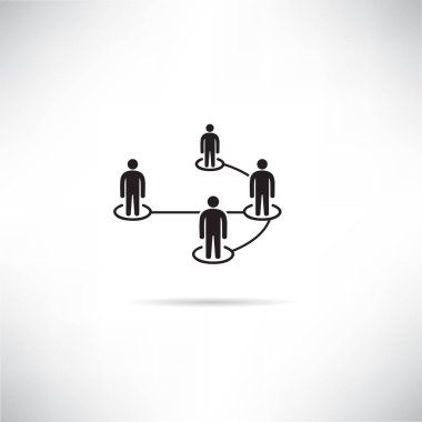 bağlantı kavramı vektör Illustration