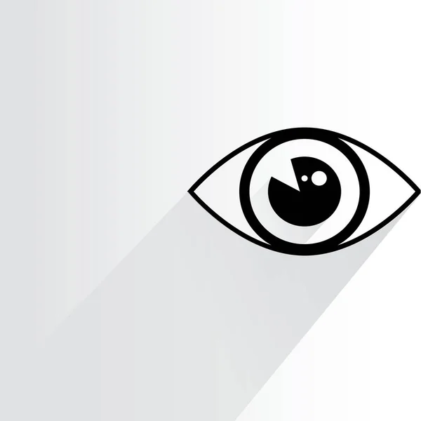 Εικονίδιο Web Απεικόνιση Διανυσματικών Ματιών — Διανυσματικό Αρχείο