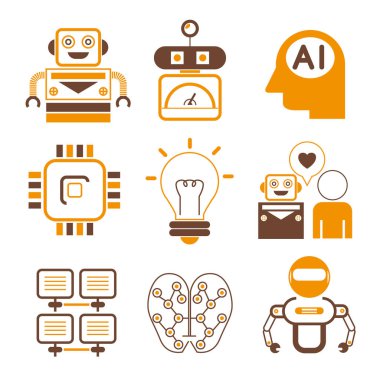 Web simgeler kümesi. vektör çizim      