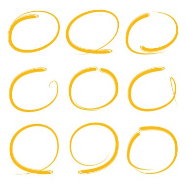 Çember renklendiricileri seti