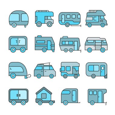 Web simgeler kümesi. vektör çizim 