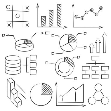 Web simgeler kümesi. vektör çizim      