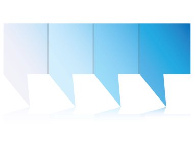 Etiketler veya afiş ayarlayın. Vektör Illustration 