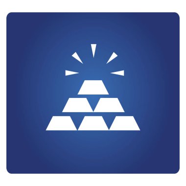 web simgesi, altın vektör illüstrasyon 