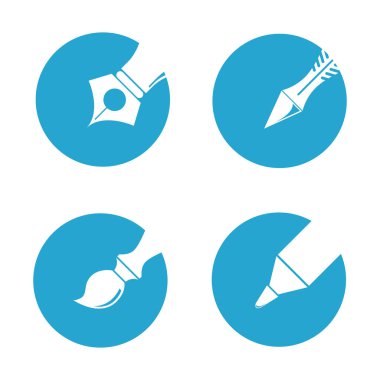 Web simgeler kümesi. vektör çizim          