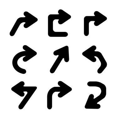 oklar vektör çizim