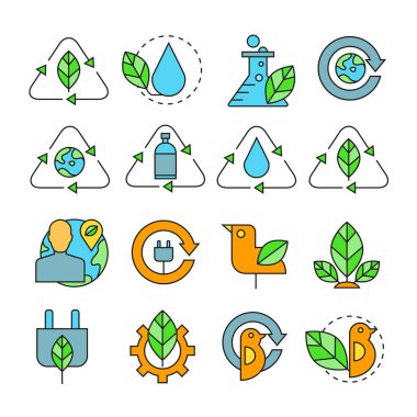 Web simgeler kümesi. vektör çizim 