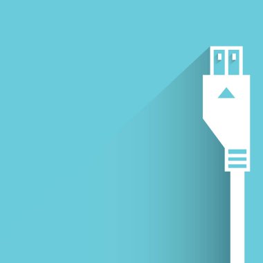 şarj simgesinin vektör illüstrasyonu 