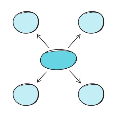 çevrelerin vektör illüstrasyonu