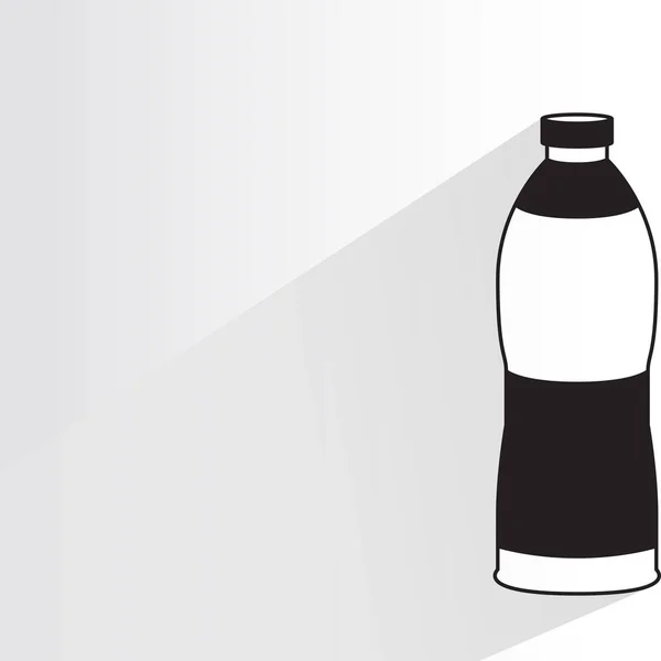 Web Symbol Vektor Illustration Der Flasche — Stockvektor