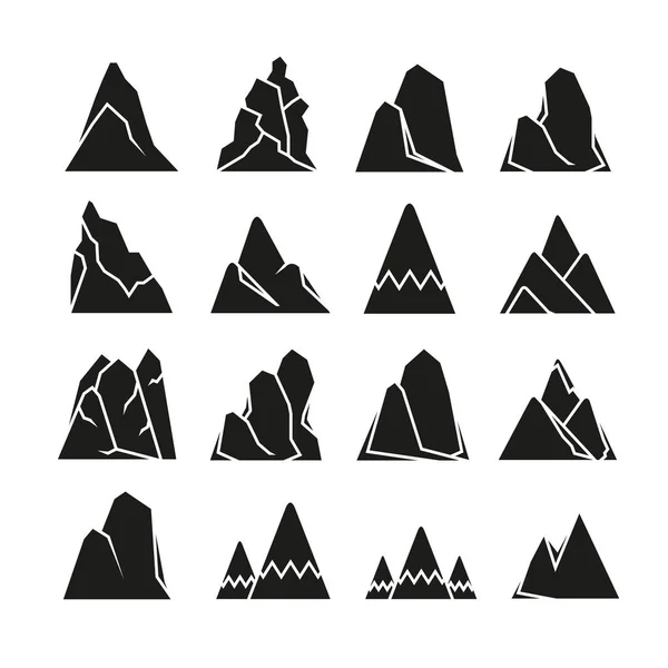 Ilustración Vectorial Montañas Viajes — Vector de stock