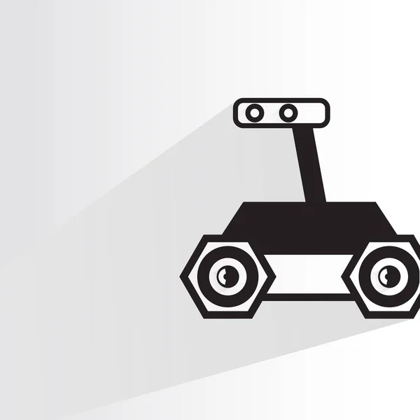 Εικονίδιο Ρομποτικού Βραχίονα Απεικόνιση Διανυσματικών Φορέων — Διανυσματικό Αρχείο