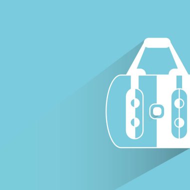 çanta vektör Illustration, simge 